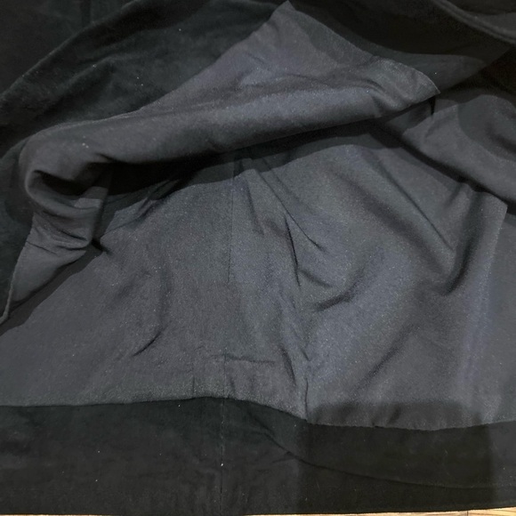 Intermix Black Suede Skirt with Silver Studs - Picture 4 of 10